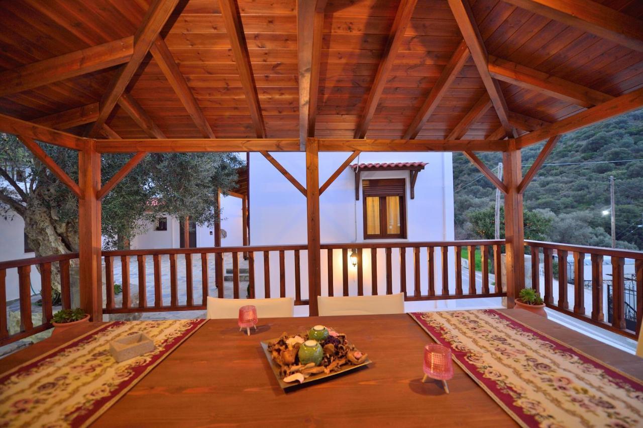 Plokamianá Plokamos Houseヴィラ エクステリア 写真